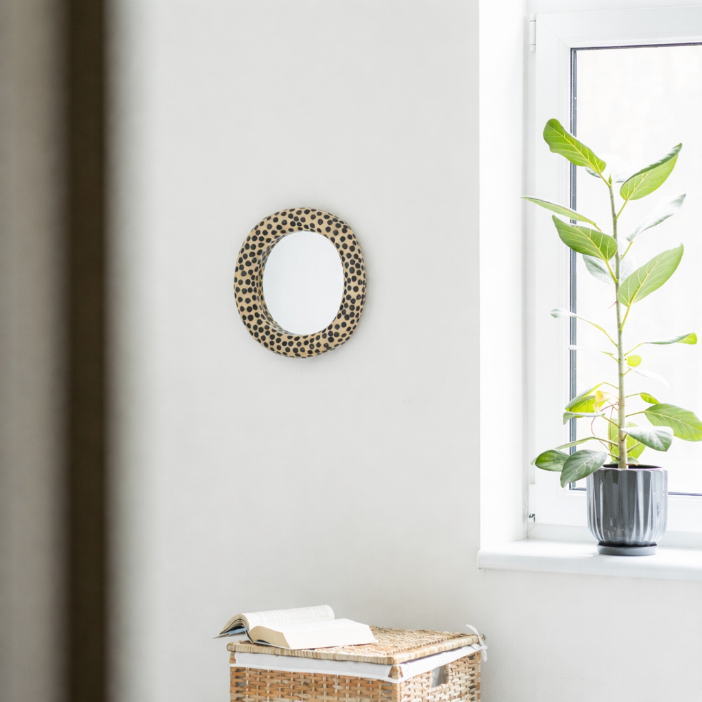 wall art and mirror decor