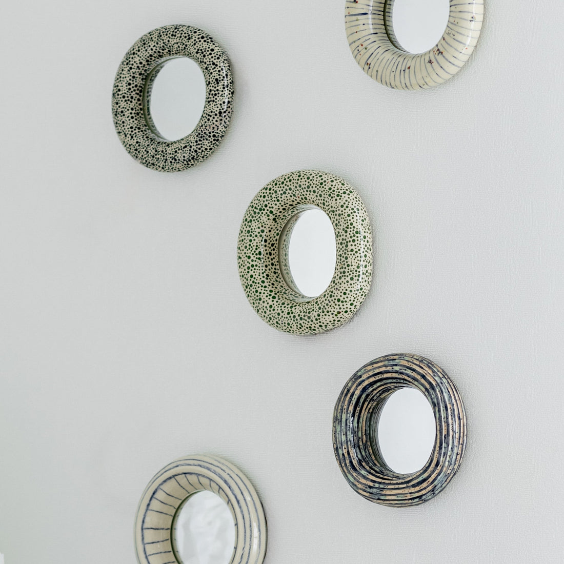 Handmade Ceramic Mirrors for Restaurants, Hotels & Unique Interiors