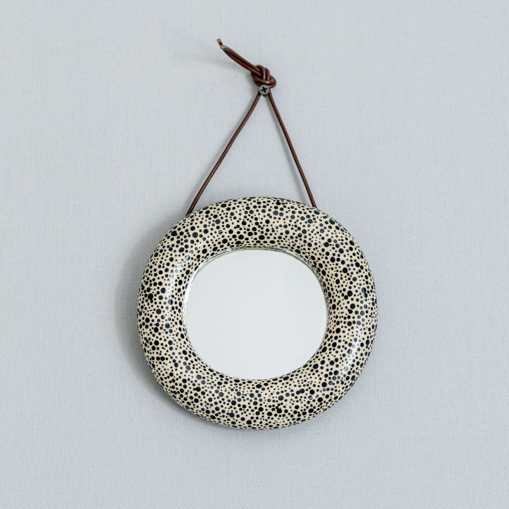 Wall art Ceramic mirror